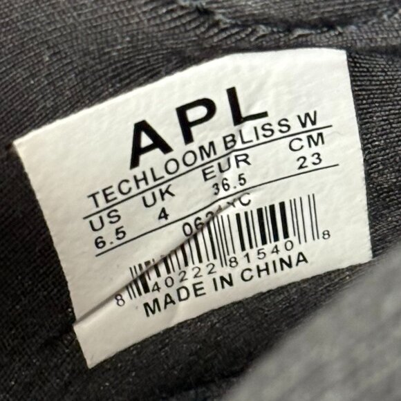 NWT/Box APL Women's Techloom Bliss Leopard Black & White  Sneakers - 6.5 - Picture 12 of 12